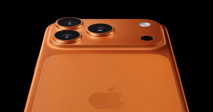 תמונת יצרן להמחשה של iPhone 17 Pro